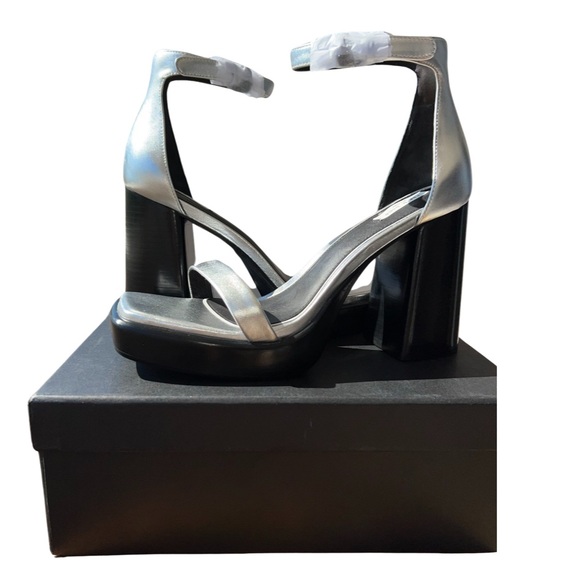 Rag & Bone Sandal Platform in Silver - Picture 8 of 15